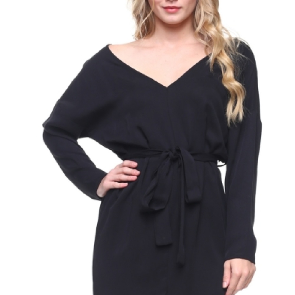 Black Shift Dress